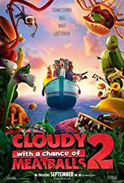 Cloudy With A Chance Of Meatballs 2 2013 Dual Audio Hindi 480p BluRay 300MB 